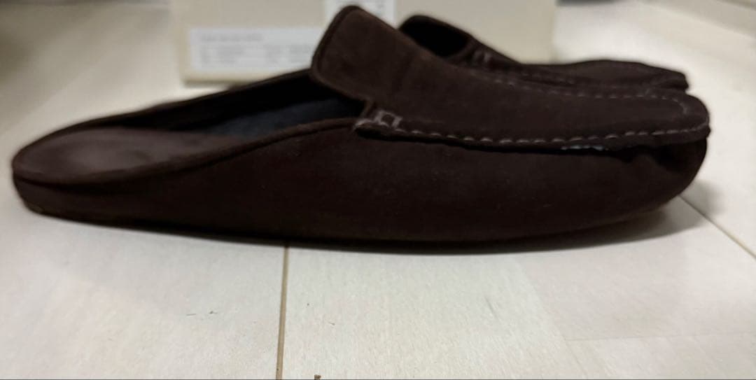 AURALLE Suede Moccasin Slipper サイズ25