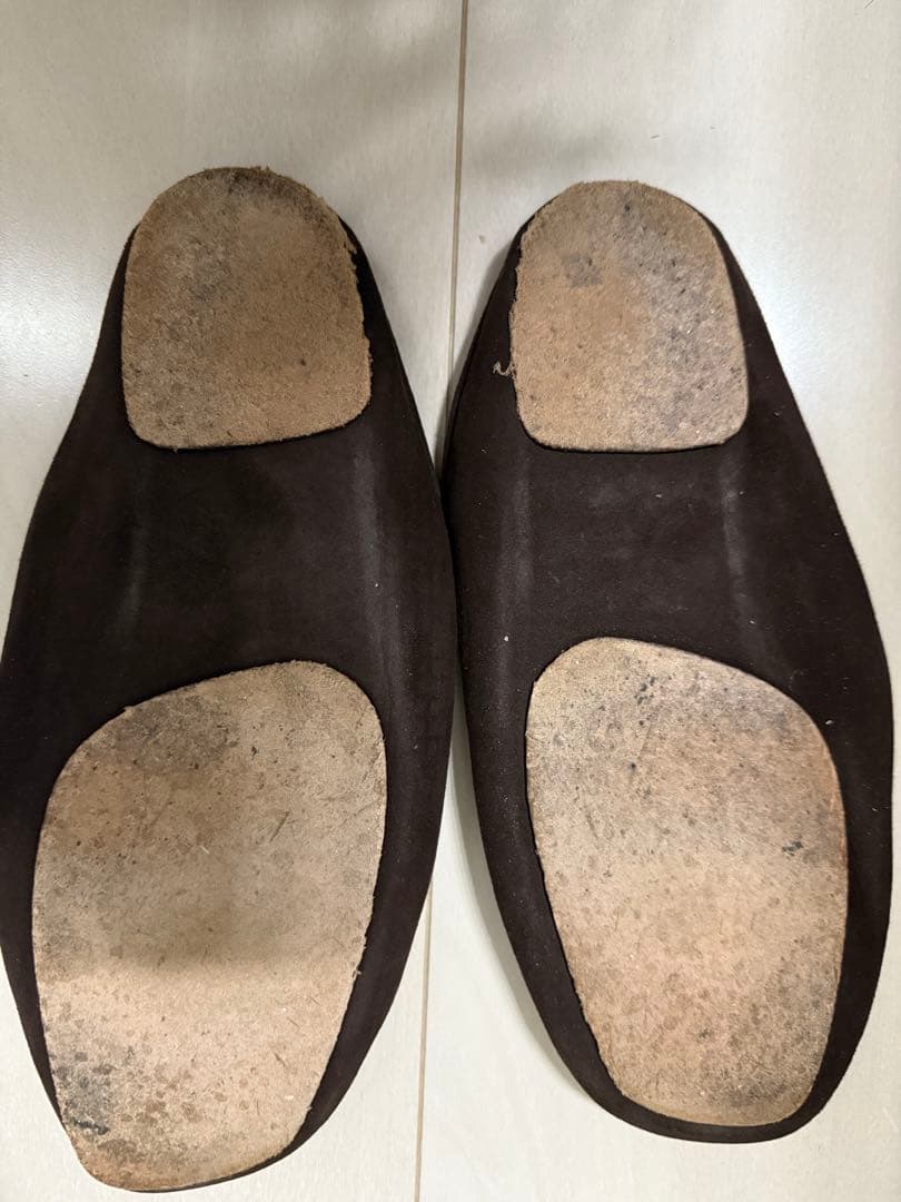 AURALLE Suede Moccasin Slipper サイズ25
