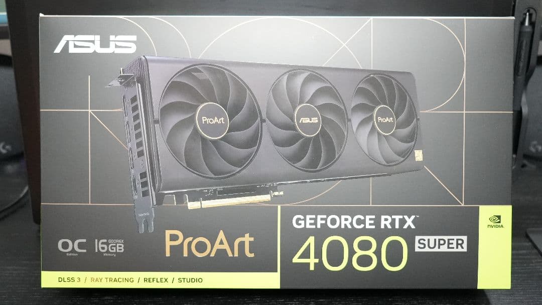 グラフィックボード・グラボ・ビデオカード ASUS ProArt GeForce RTX 4080 Super 16GB