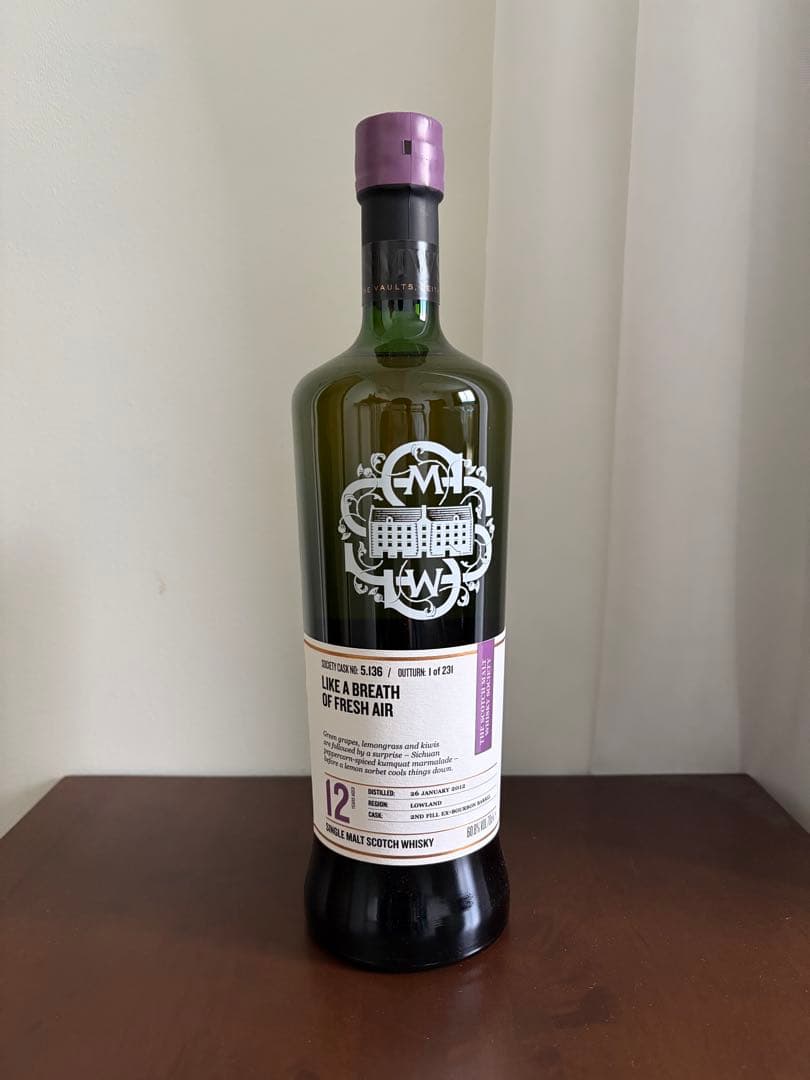 SMWS ウイスキー　オーヘントッシャン　12年