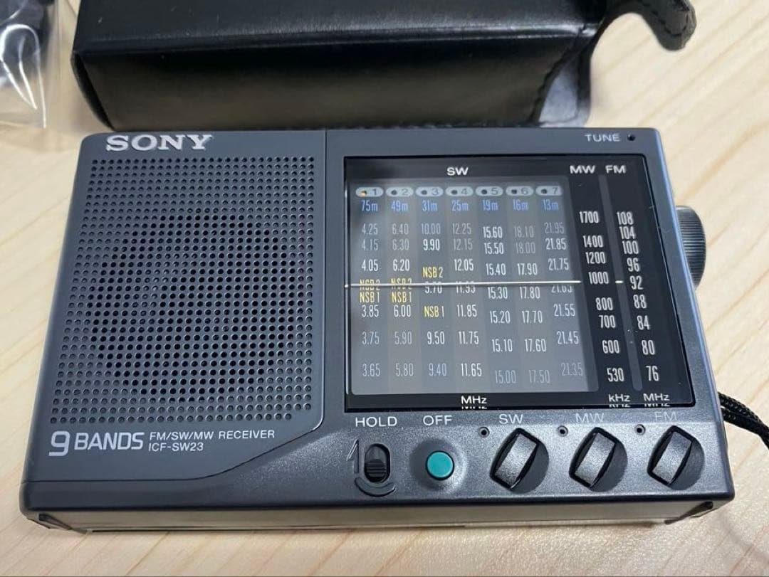 ソニー　ラジカセ　ICF-SW23