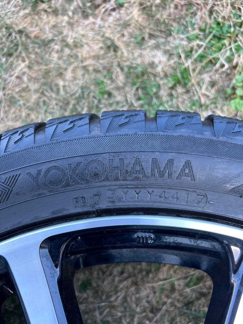 オデッセイ 純正ホイール 225/45R18 スタッドレスタイヤ ホイールセット