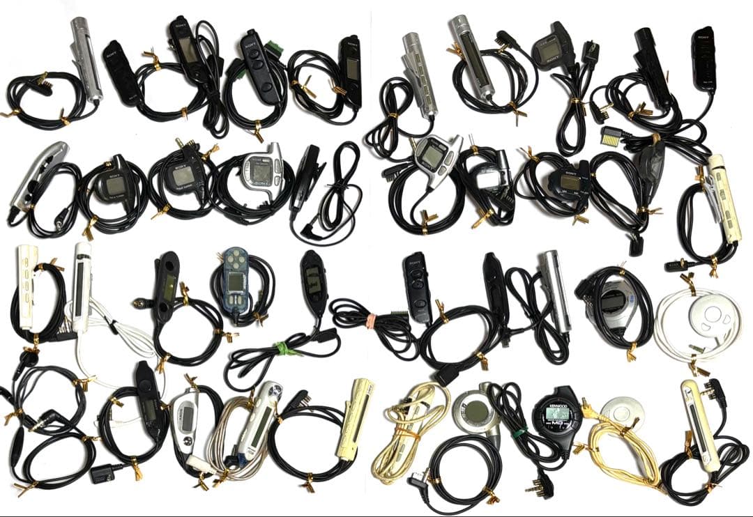 SONY カセット MD CD等 リモコン ジャンク品　40本まとめセット