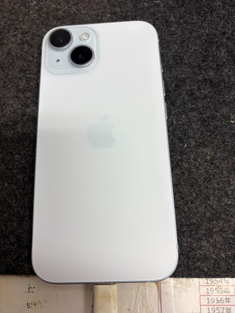 【底値】【極美品】iPhone15 128GB ブルー ★即日配送★箱付属品付