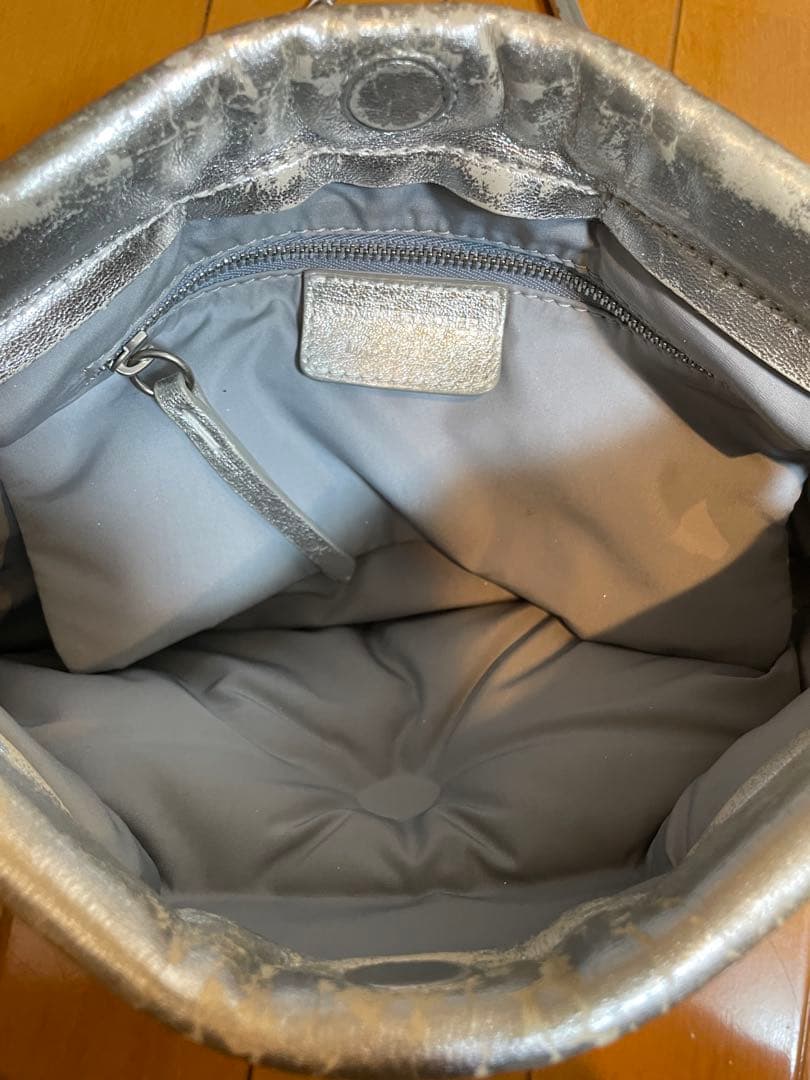 メゾンマルジェラ　バッグ　グラムスラム　状態不良　ジャンク　表面剥がれ多数