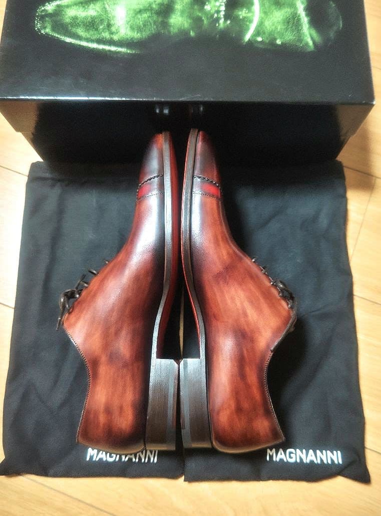 【未使用】　マグナーニ　42(26〜26. 5cm相当)　ブラウン
