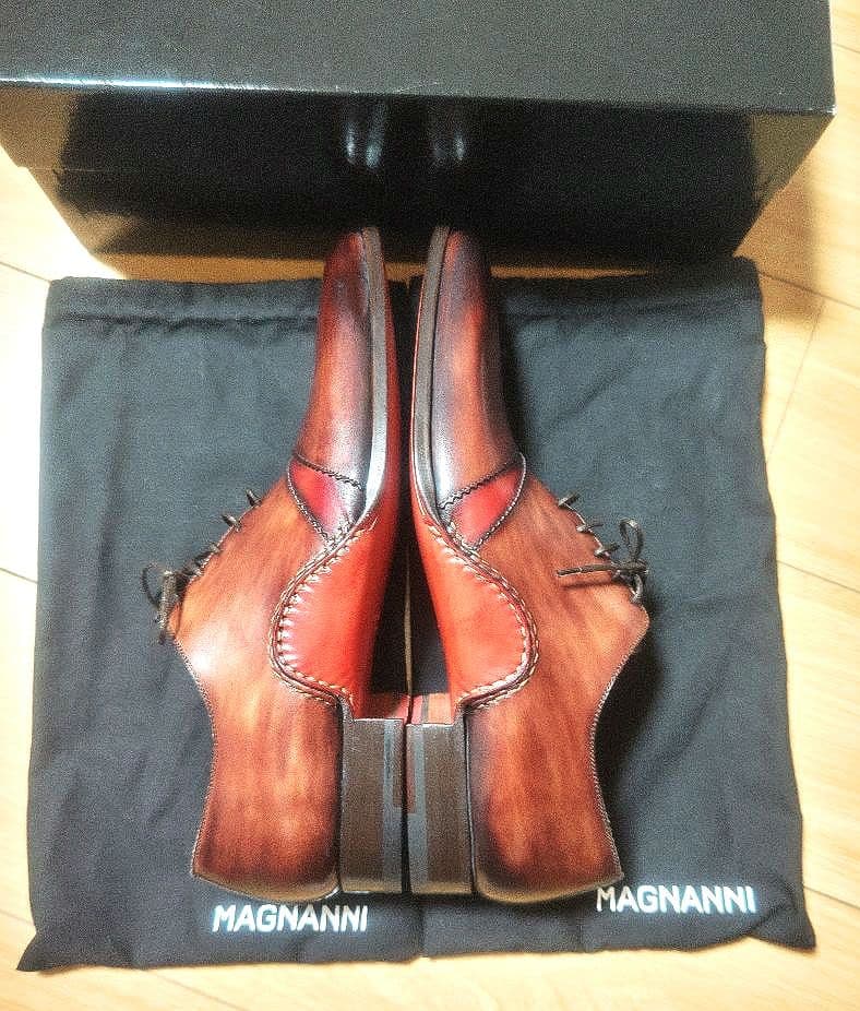 【未使用】　マグナーニ　42(26〜26. 5cm相当)　ブラウン