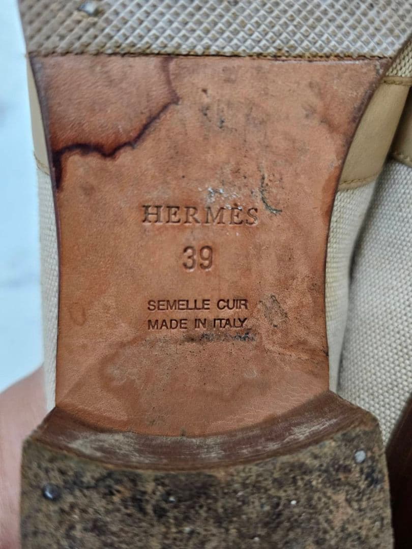 【summer】HERMES　ミュール 39サイズ