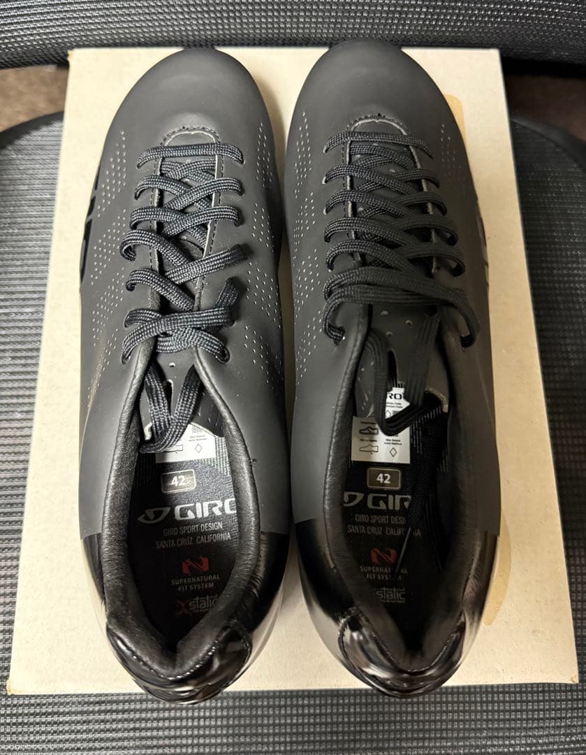 新品未使用 Giro Empire ACC 42 ブラック サイクリングシューズ