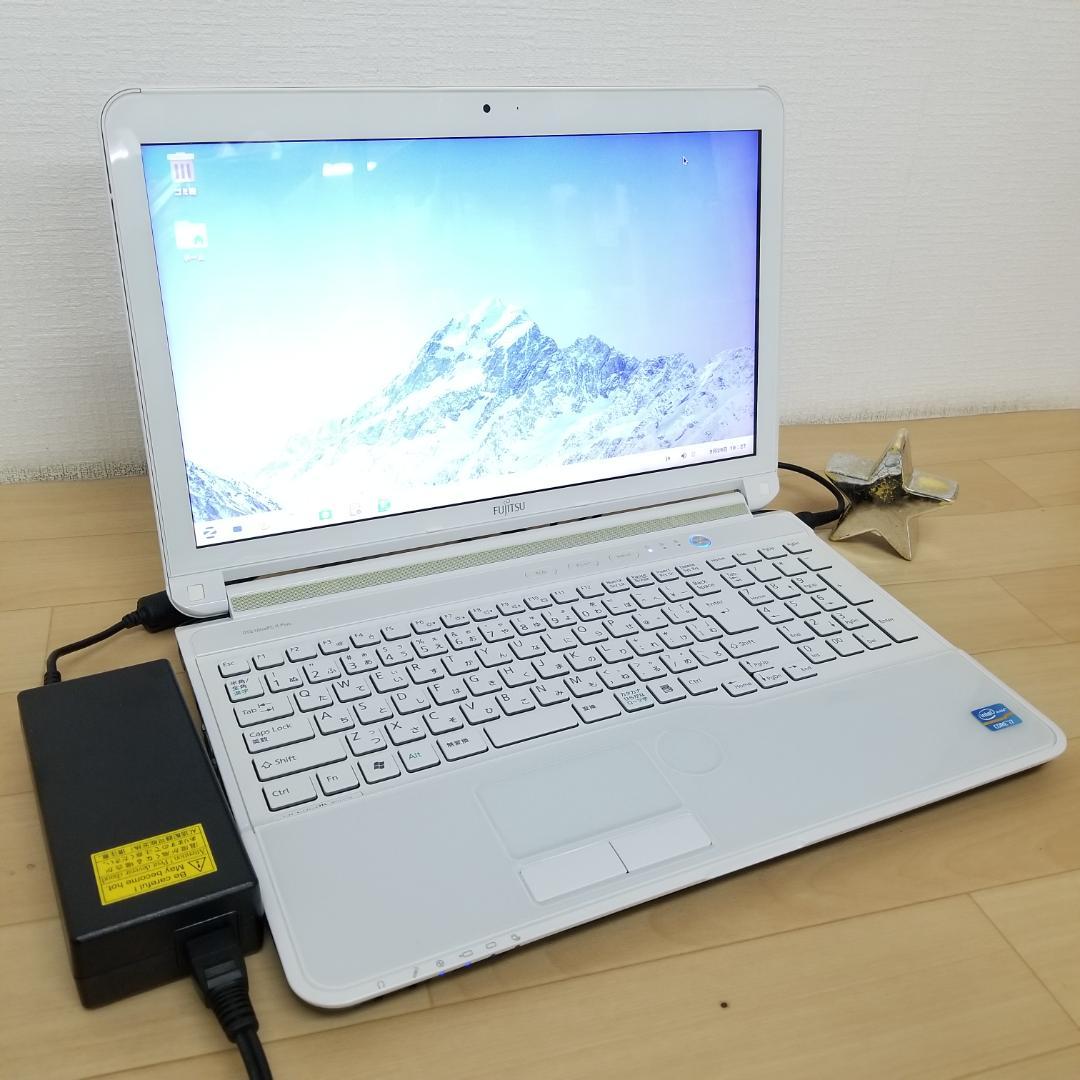 新品SSD BD搭載 i7搭載 即使用可ノートPC 富士通 (E1897)