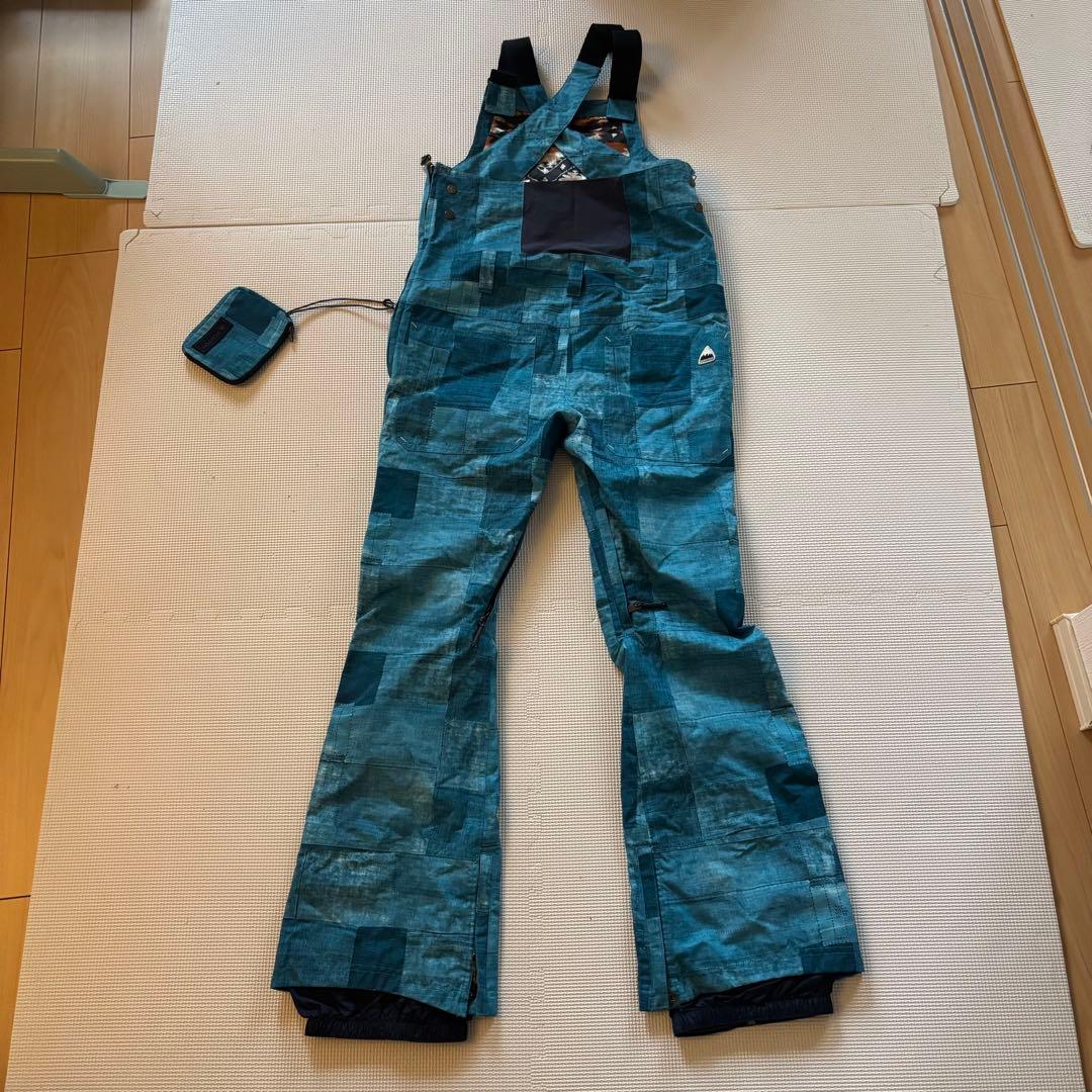 BURTON 女性用 スノーボードビブパンツ　ゴアテックス