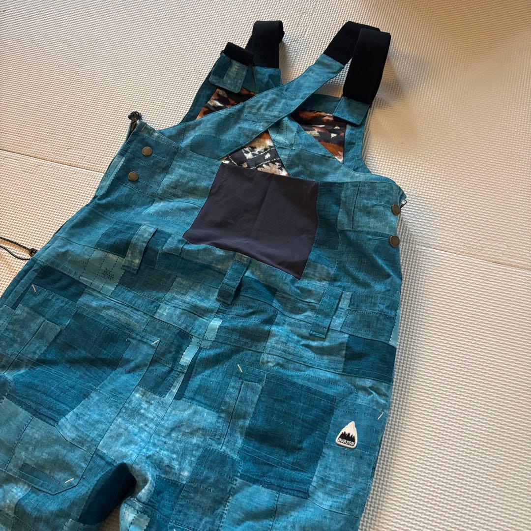 BURTON 女性用 スノーボードビブパンツ　ゴアテックス