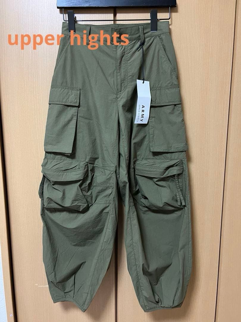 ARMY upper hights カーゴパンツ　カーキー　タグ付き