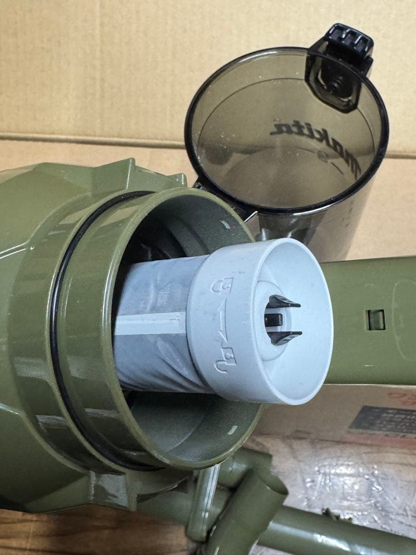 美品 マキタ CL003G 40vmax サイクロンクリーナー 本体 オリーブ