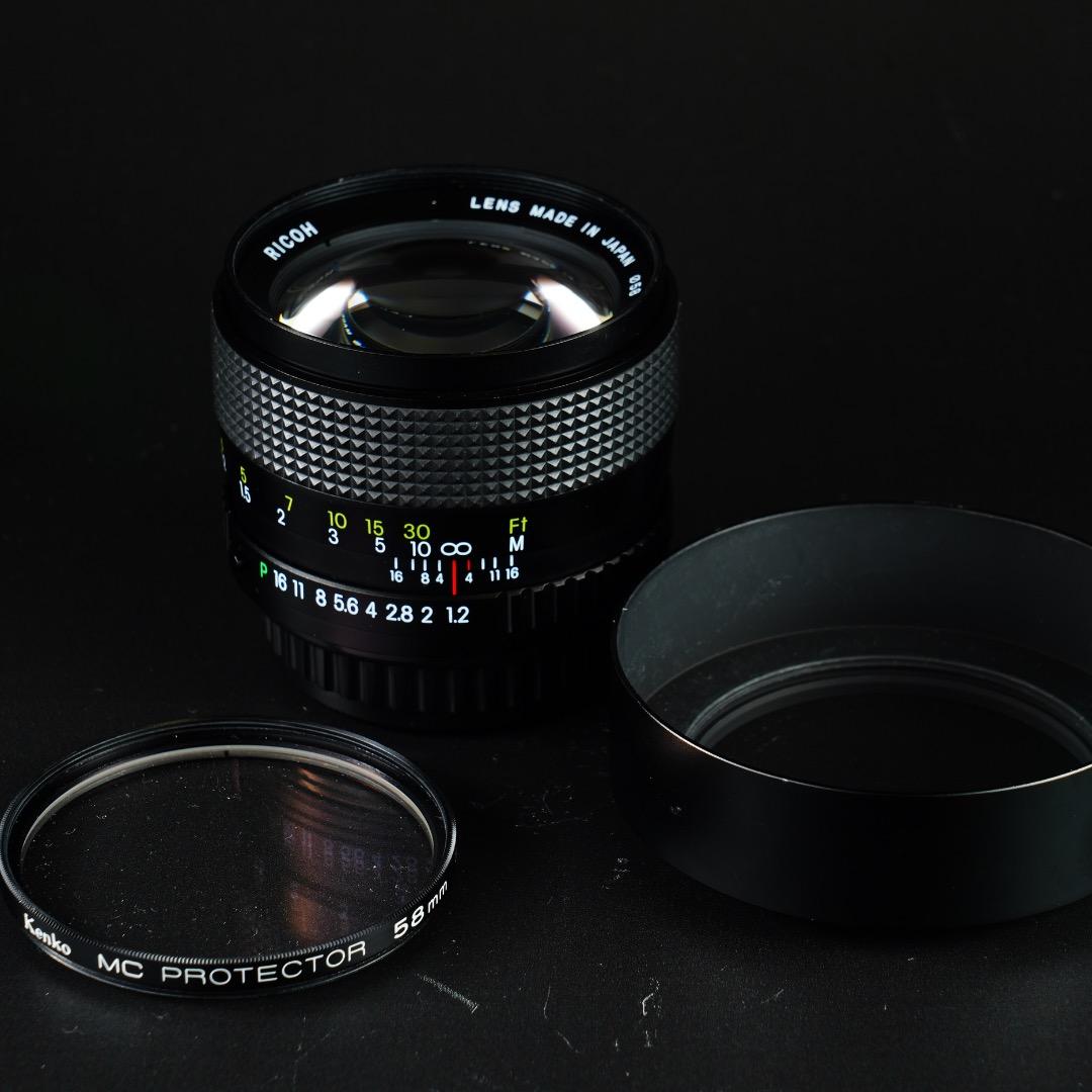 【極美品】動作◎ リコー RIKENON P 55mm F1.2 大口径 480