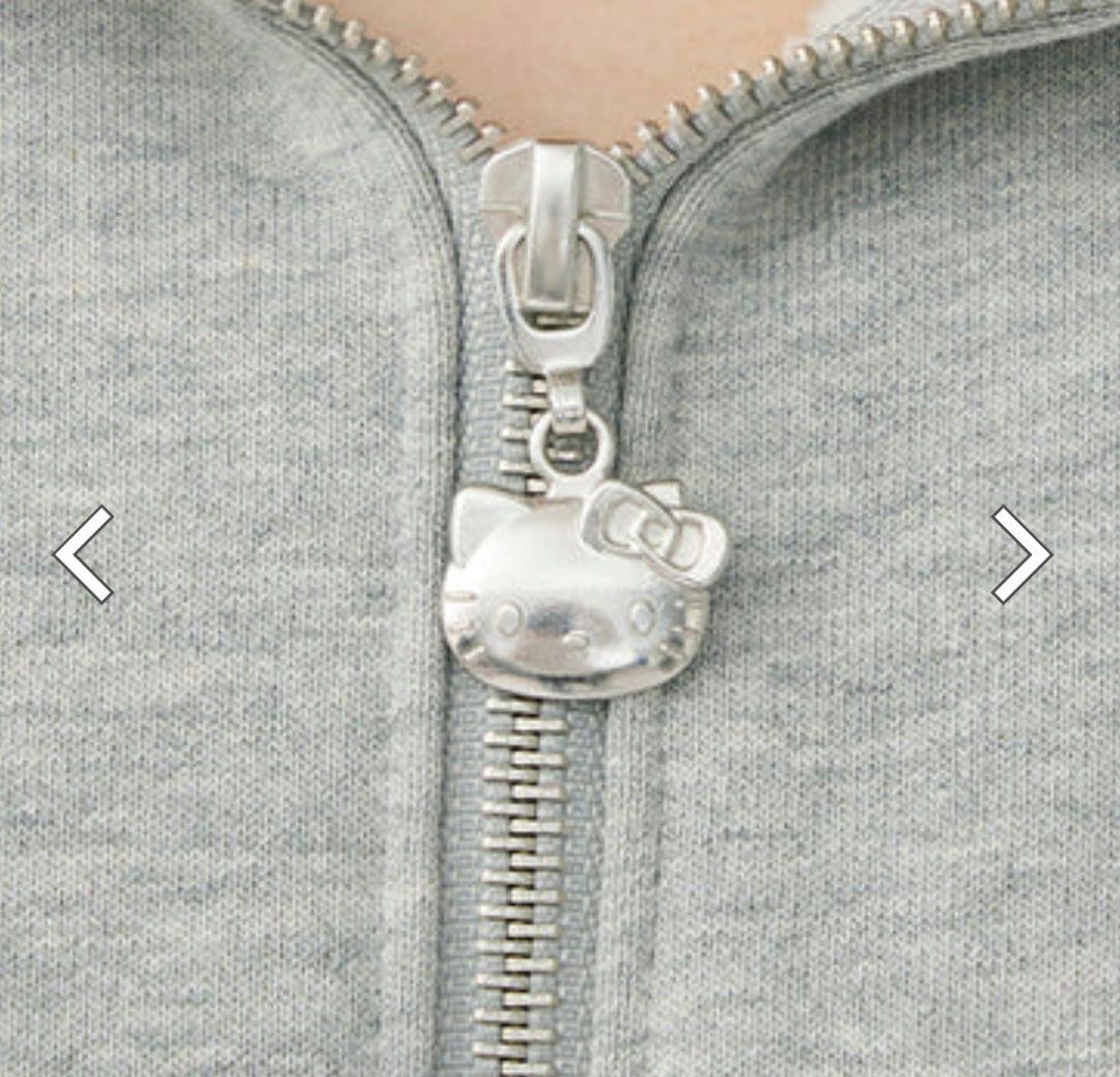 ダーリッチ Hello Darich　ジップアップフーディ GRY　パーカー