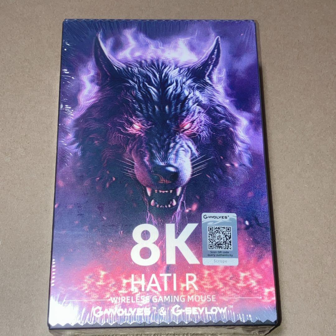 マウス・トラックボール G-WOLVES HTR 8K Red