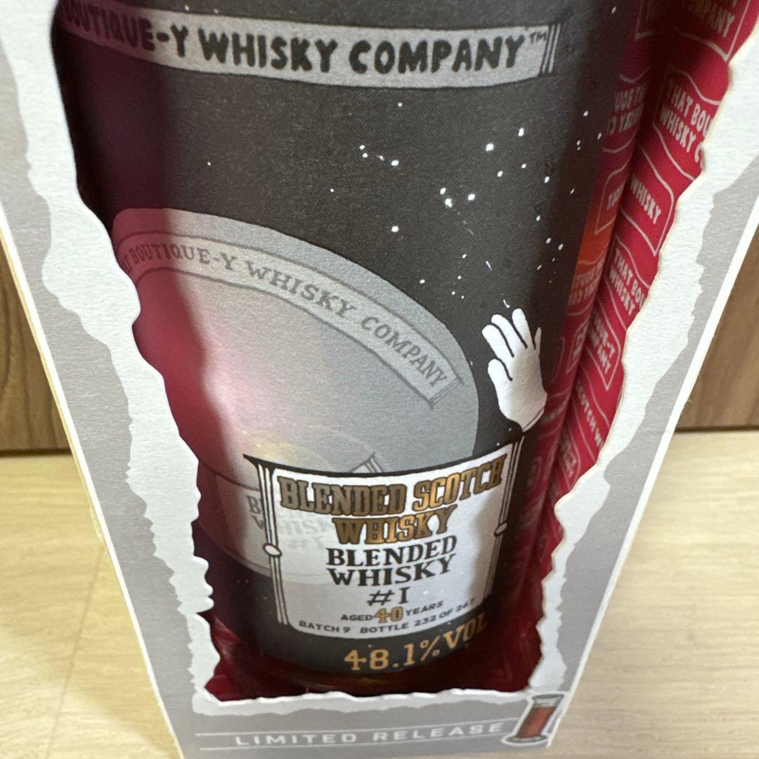 ブレンデッドウイスキー #1 バッチ9 40年 48.1% 500ml 未開封