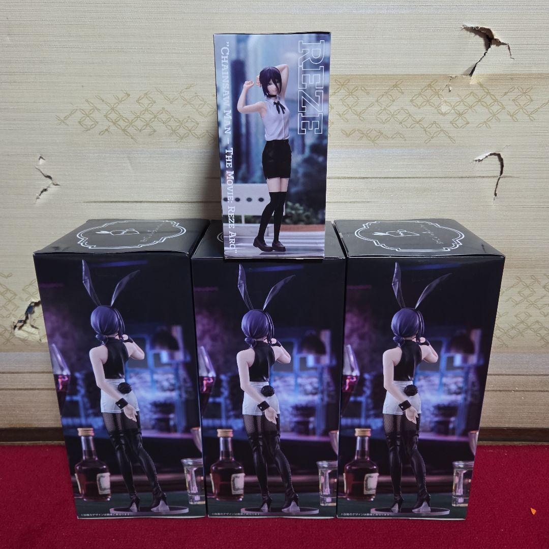劇場版『チェンソーマン レゼ篇』 レゼ フィギュア　4体セット　新品未開封品