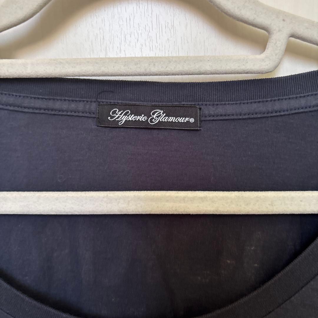 HYSTERIC GLAMOUR 長袖Tシャツ アメリカ国旗デザイン