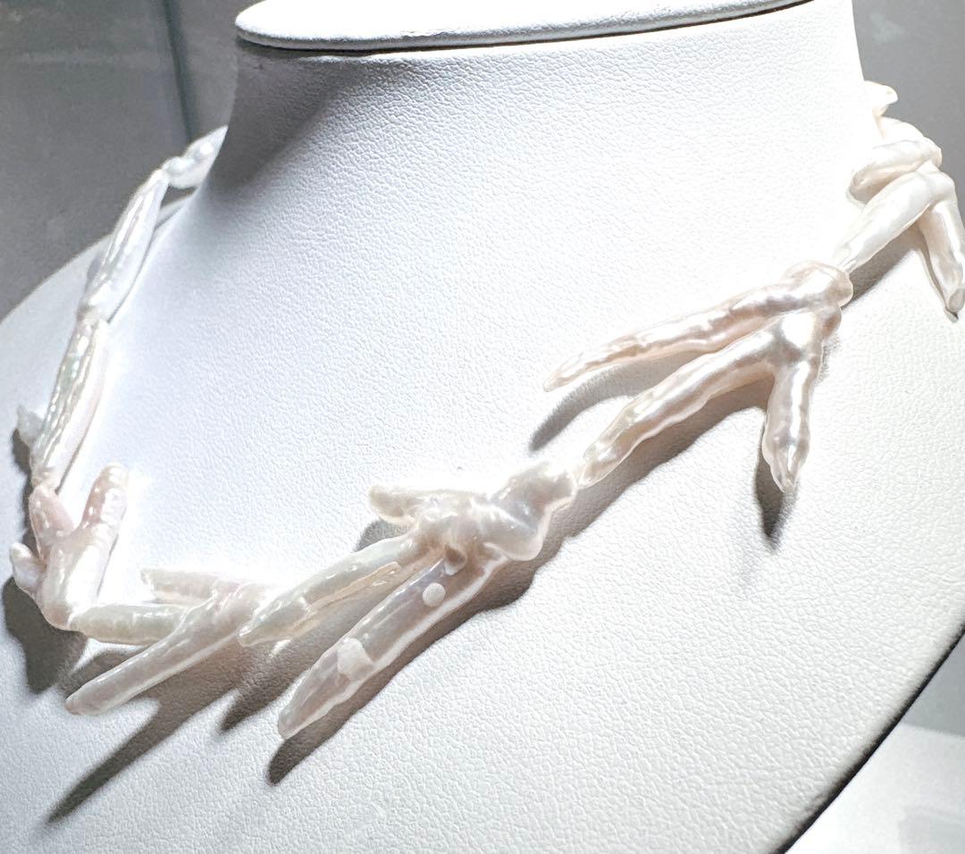 バロック淡水パールネックレスNO25-2295