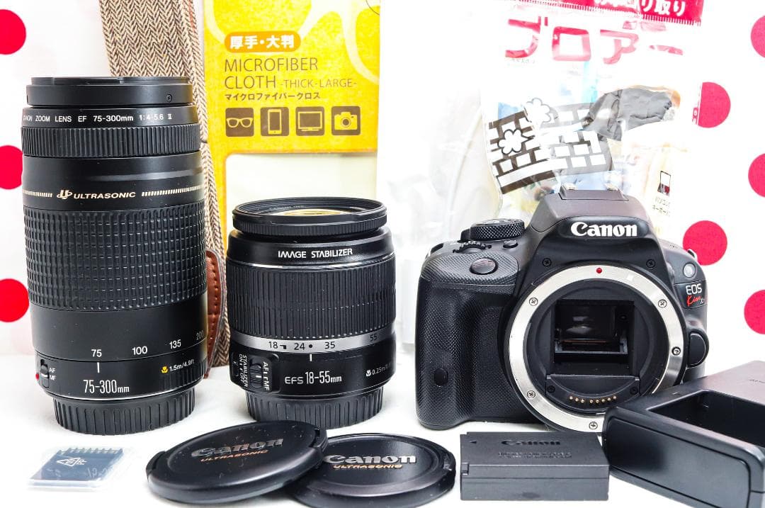 Canon kiss x7❤ダブルレンズセット❤スマホ転送♪❤初心者おススメ