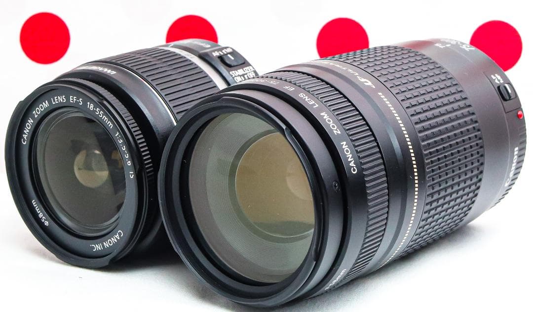 Canon kiss x7❤ダブルレンズセット❤スマホ転送♪❤初心者おススメ