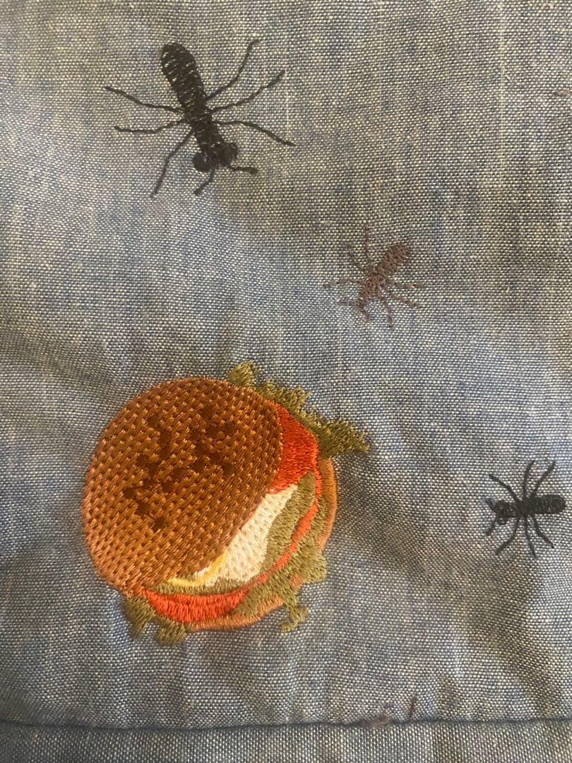 ULOCO 刺繍デザイン ボストンバッグ 2泊3日用