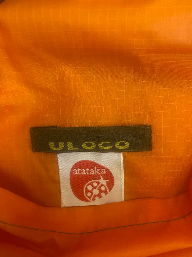 ULOCO 刺繍デザイン ボストンバッグ 2泊3日用