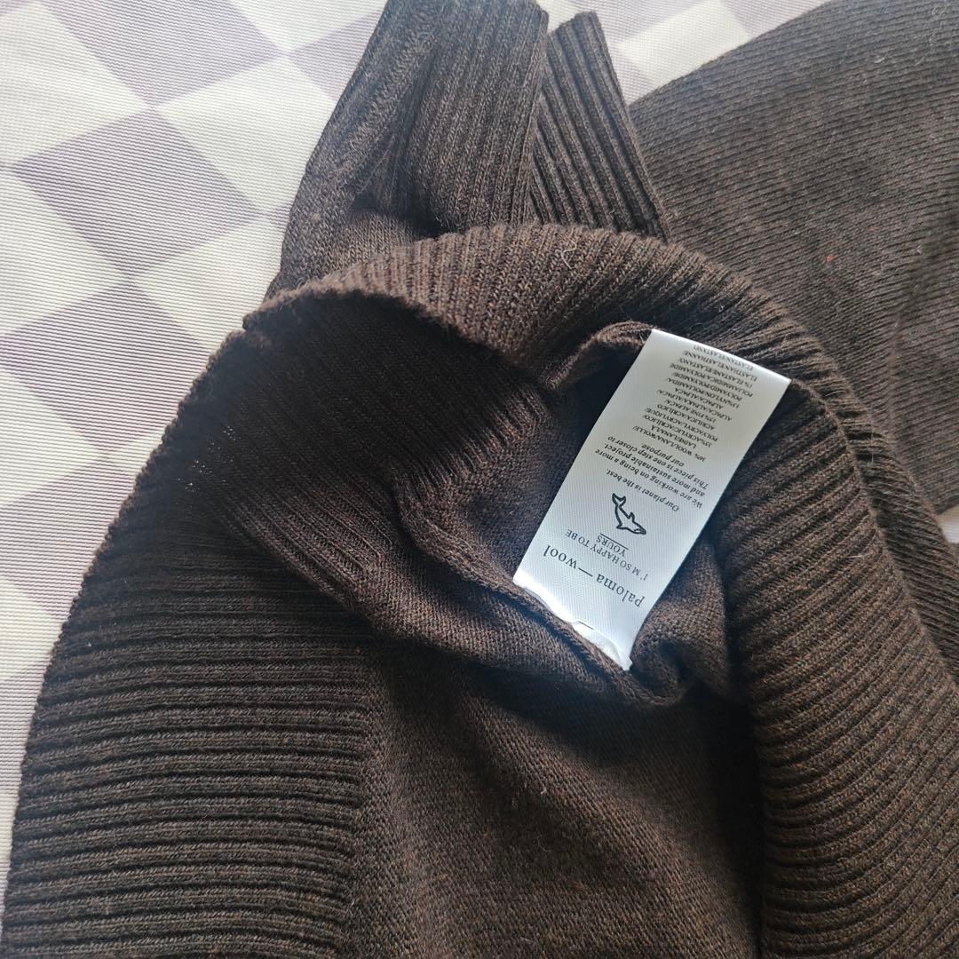 paloma wool クロップドカーディガン ニット ブラウン S