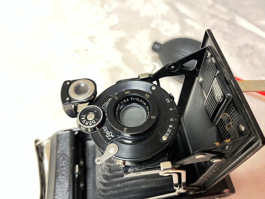 Zeiss Ikon DERVAL 蛇腹 中版カメラ 1930年代