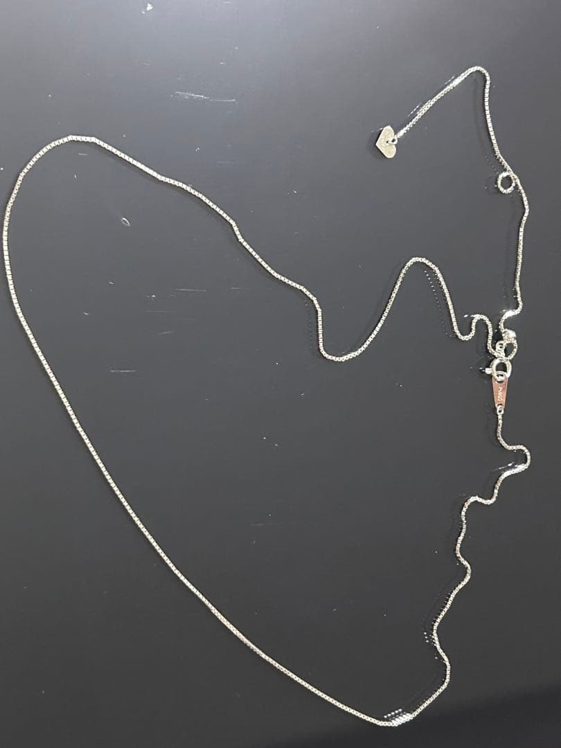 【匿名配送/お値下げ不可】ツツミ プラチナ チェーンネックレス 約50cm