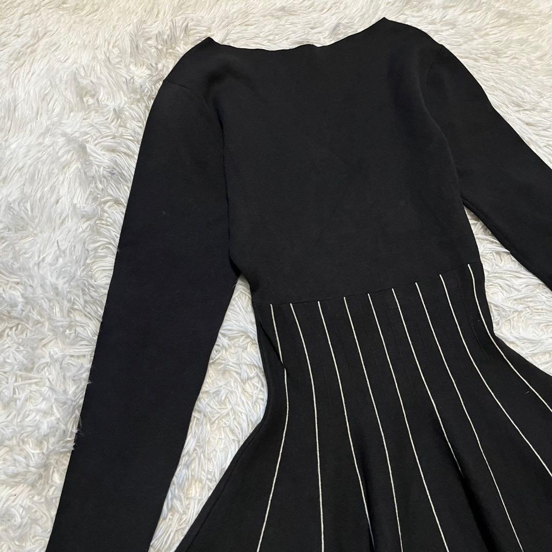 美品✨CELFORD（セルフォード）　ピンタックプリーツニットワンピース