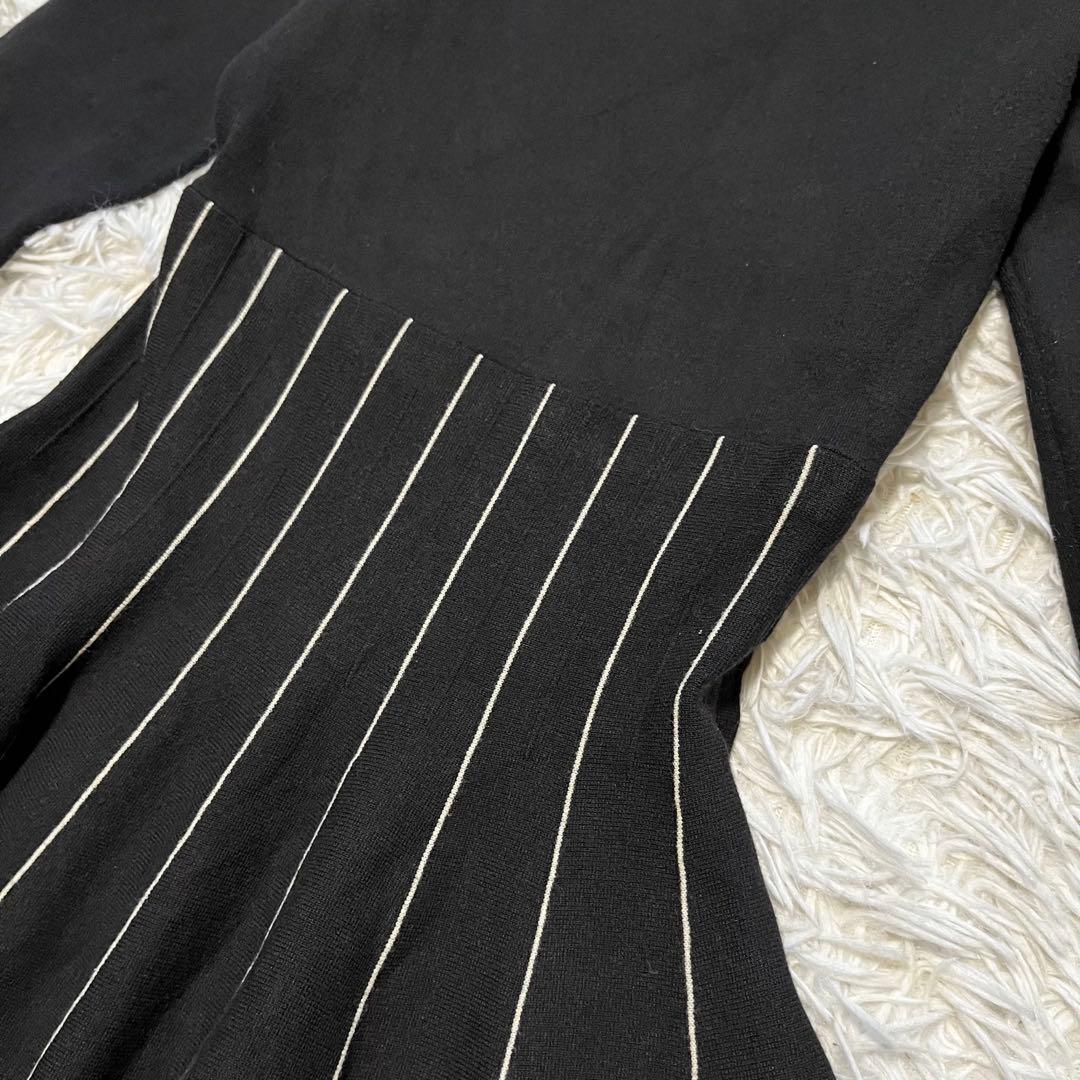 美品✨CELFORD（セルフォード）　ピンタックプリーツニットワンピース