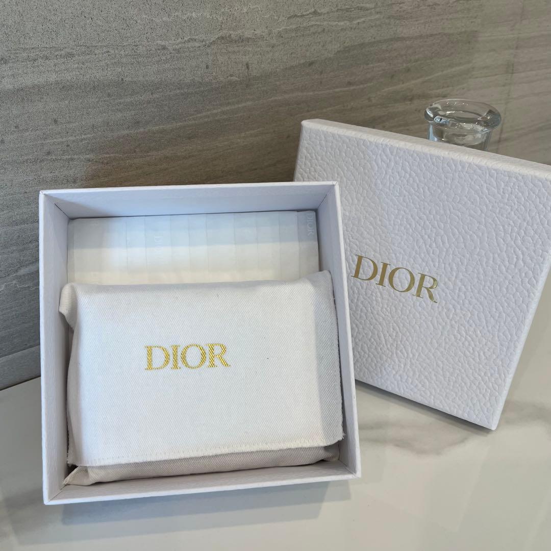 LADY DIOR スモール ジップケース ハート