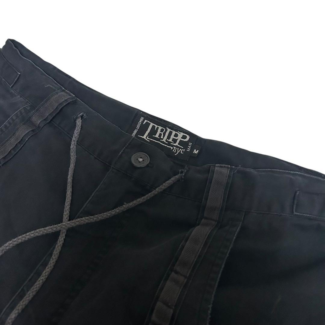 90's TRIPP NYC 極太　ギミック　ワイドカーゴパンツ グランジ