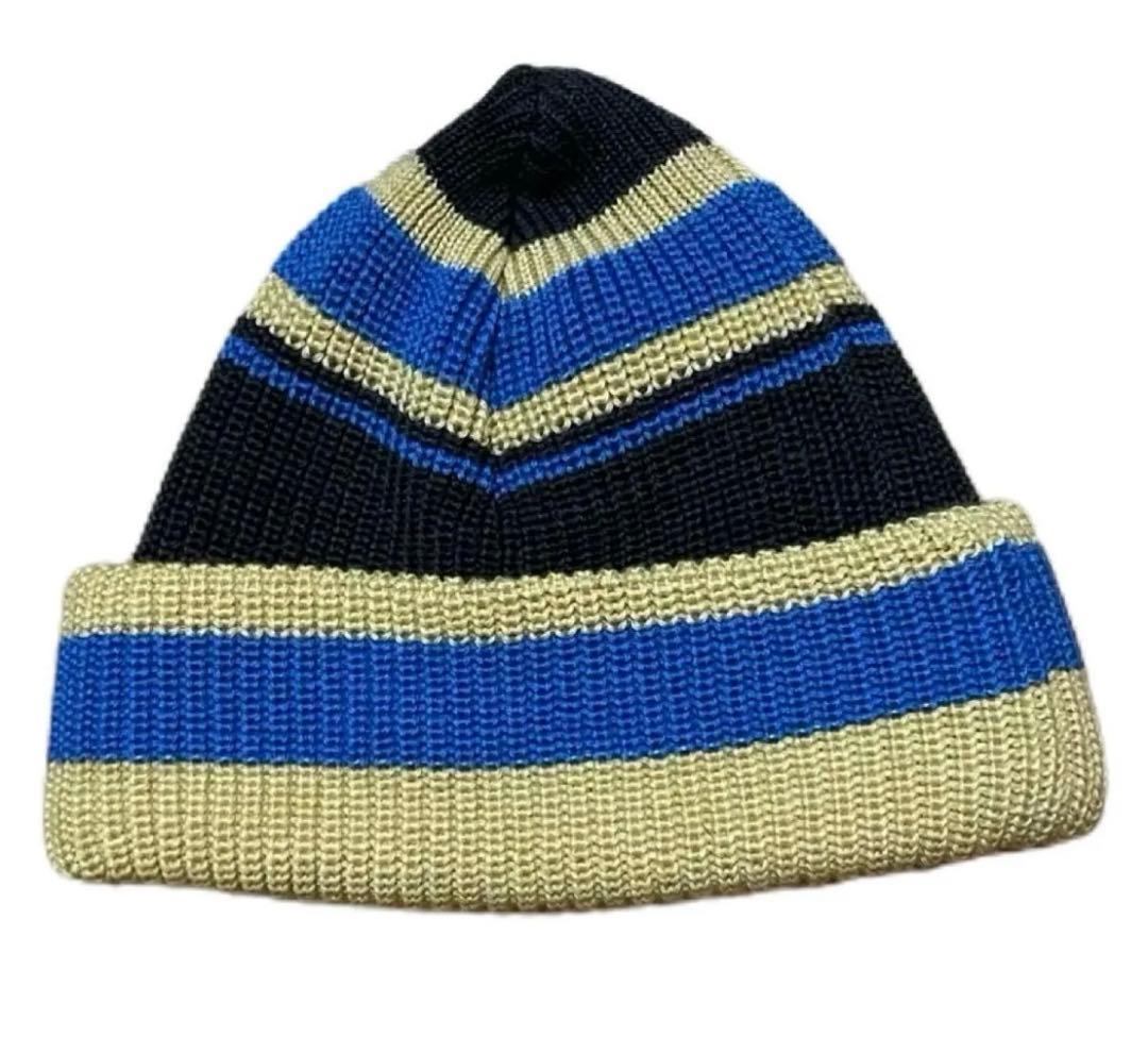 NOROLL CONFECTION BEANIE BLUE ノーロール ビーニー