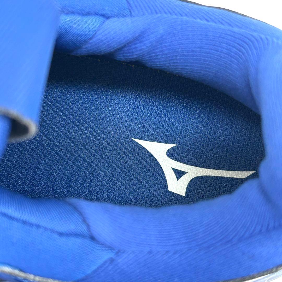 【ミズノ】ウエーブモーメンタル　ブルー　27.5