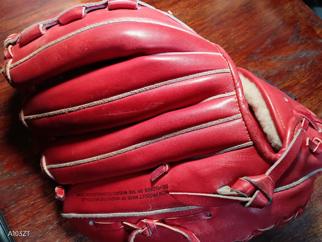 ミズノ プロ投手用硬式グローブ（名前刺繍、サイン入り）