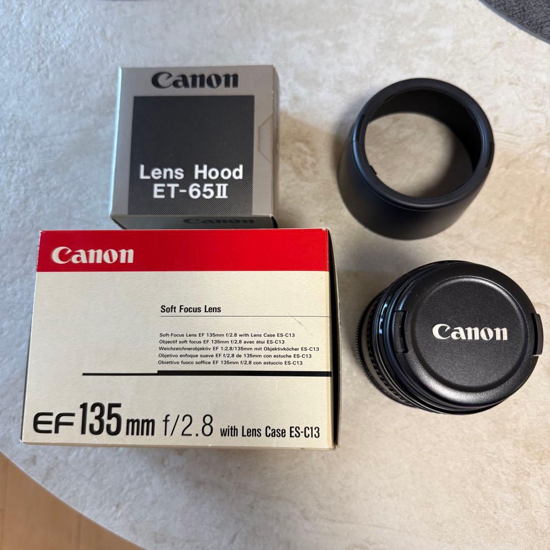 Canon EF 135mm f/2.8 ソフトフォーカスレンズ