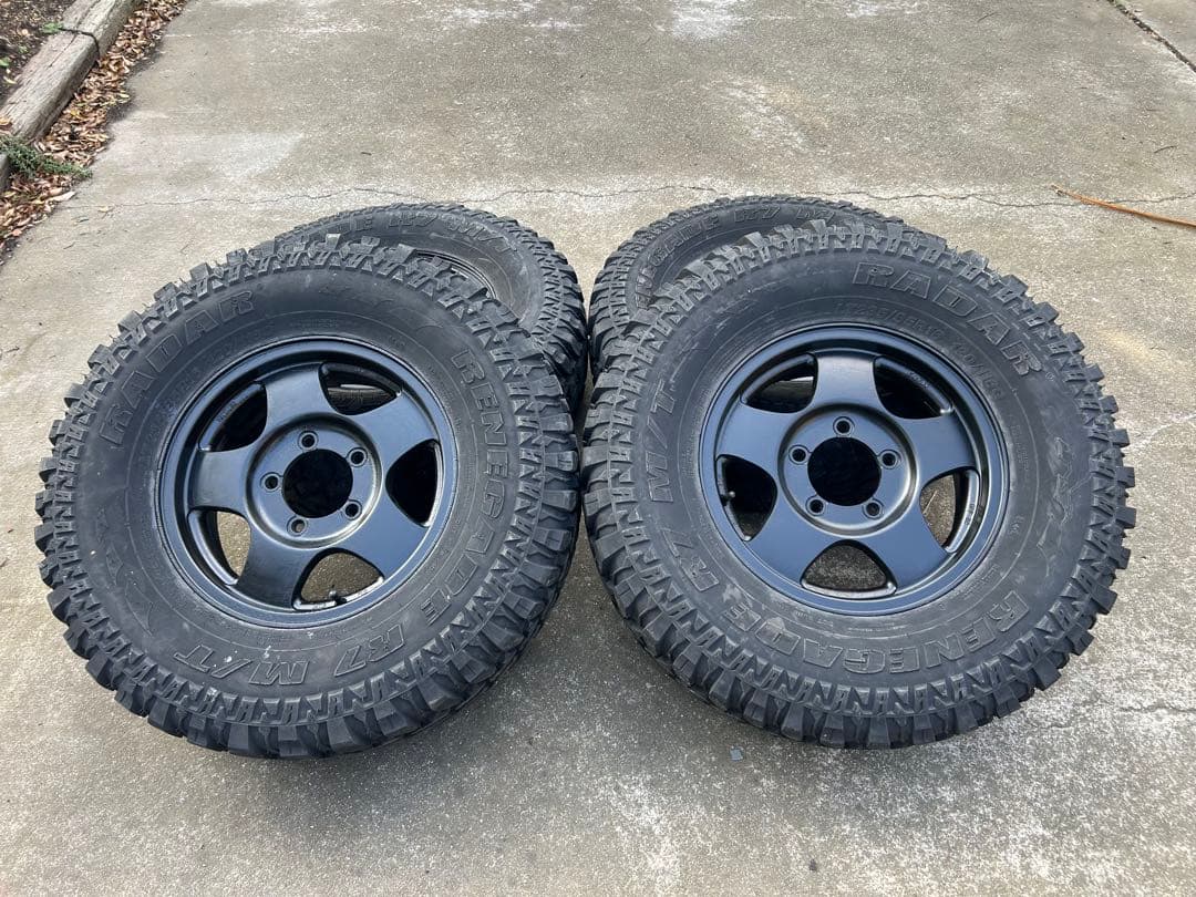 最終値下げ‼️ジムニーRADAR RenegadeR7M/T 235/85R16