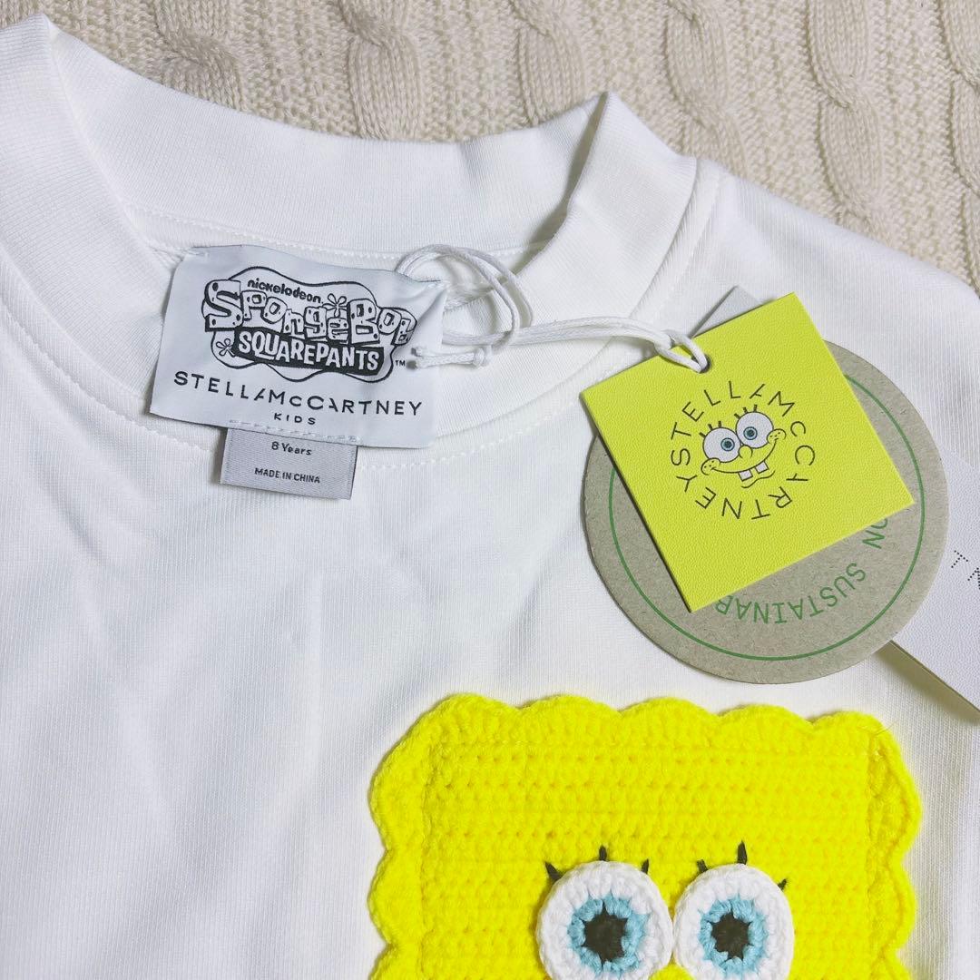 【限定コラボ】新品　SMC xスポンジボブ　スウェット　8Y /定価3万円以上