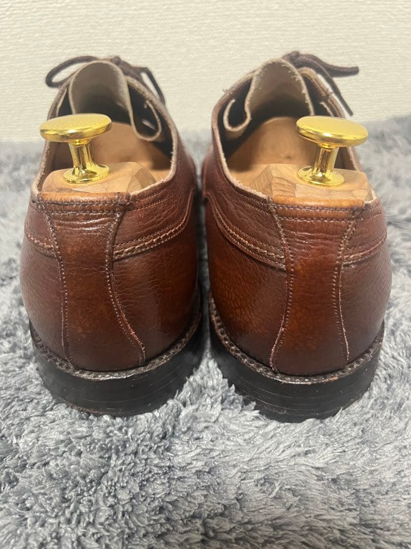 ケンゴン？ CROCKETT&JONES ブラウンレザーシューズ　UK7 1/2