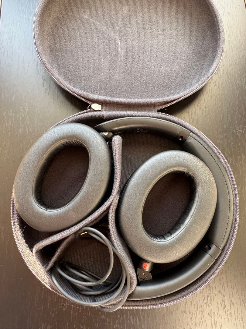 【箱付き、取説付】Sony WH-B910N ワイヤレスヘッドホン　収納ケース付