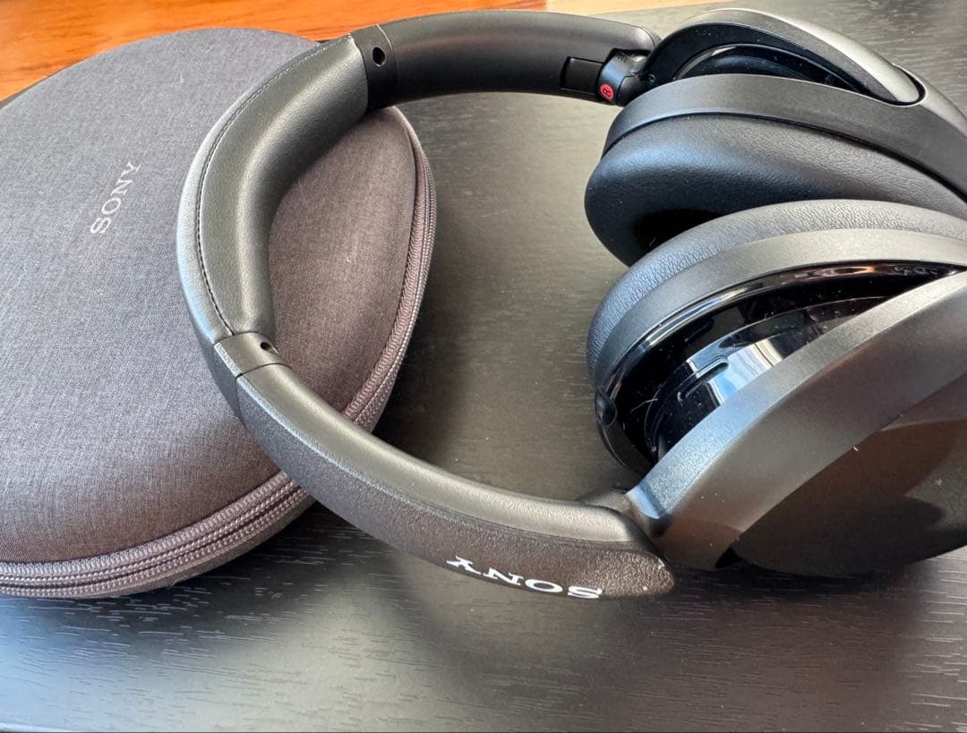 【箱付き、取説付】Sony WH-B910N ワイヤレスヘッドホン　収納ケース付