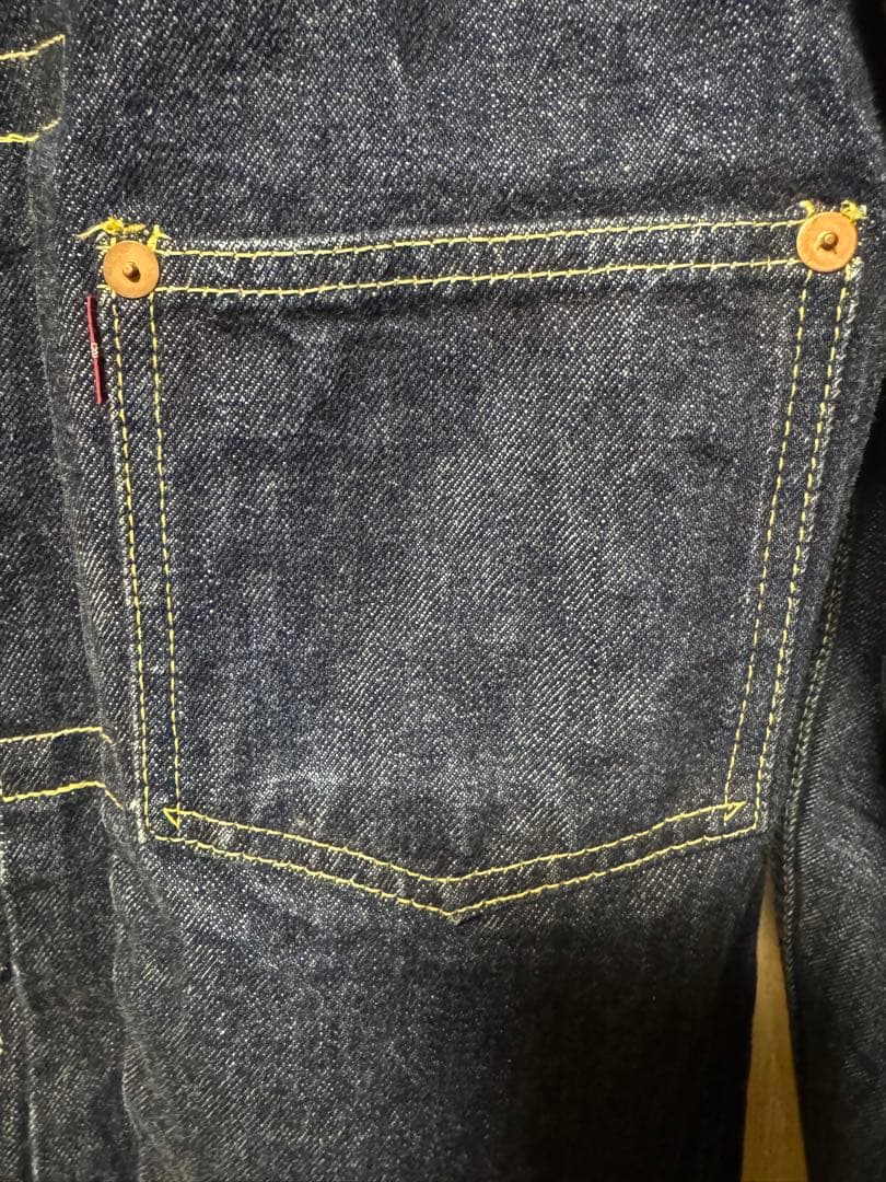 き*た様 値下！TCBジーンズ S40's Jacket大戦モデルTバックsiz