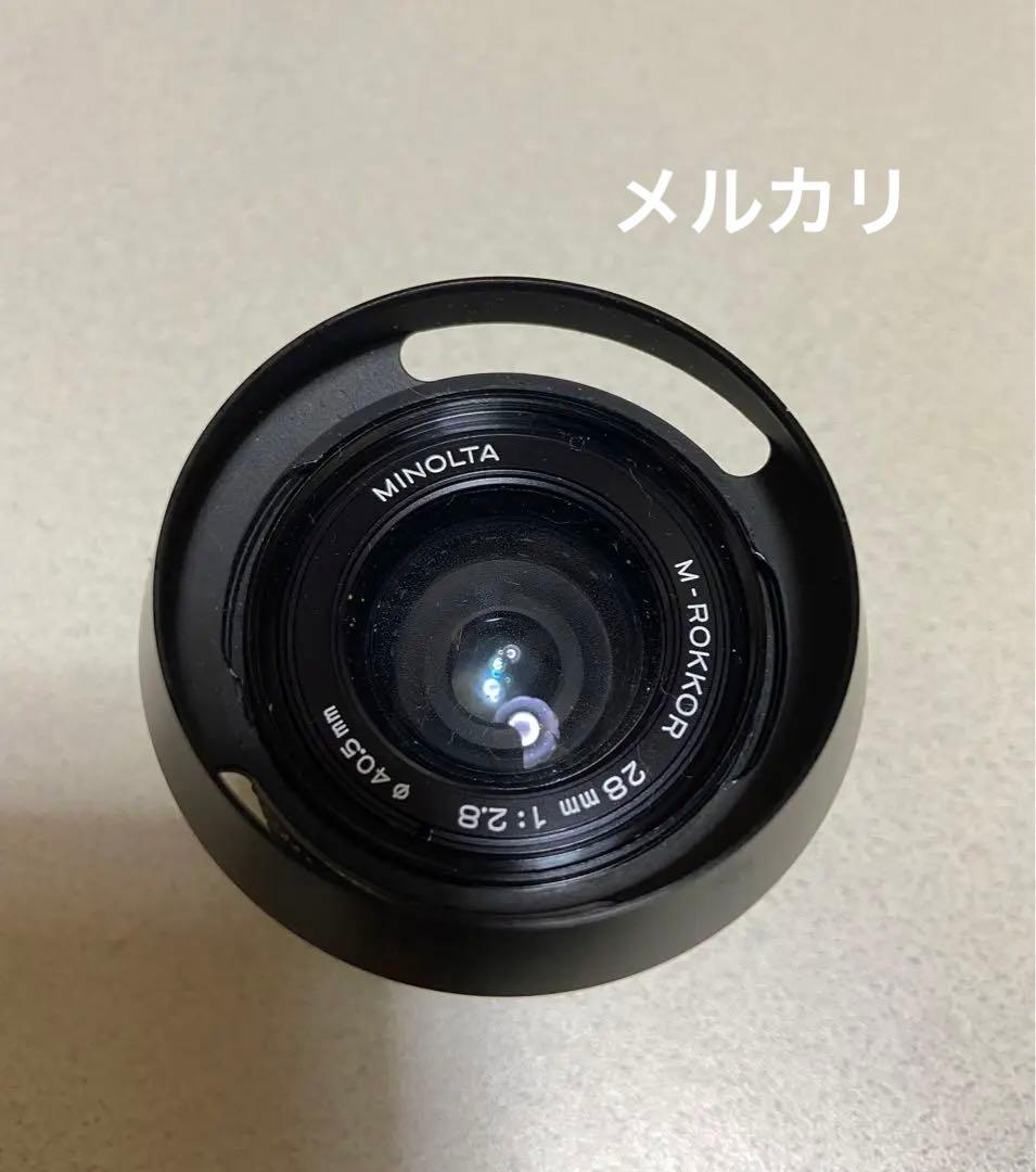 Leica minolta 28mm レンズ