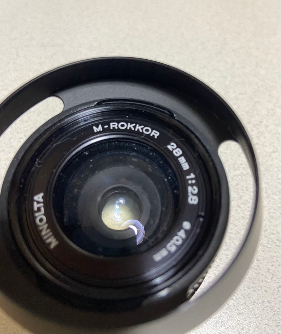 Leica minolta 28mm レンズ