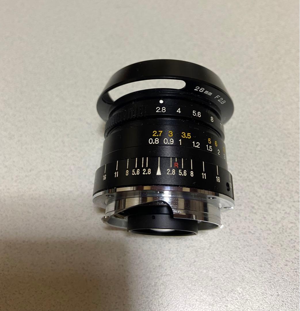 Leica minolta 28mm レンズ
