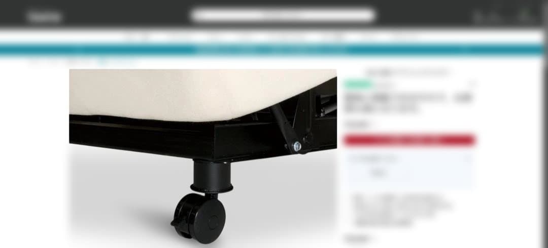 テンピュール専用純正キャスター6本セット Zero-G / Ergo One対応